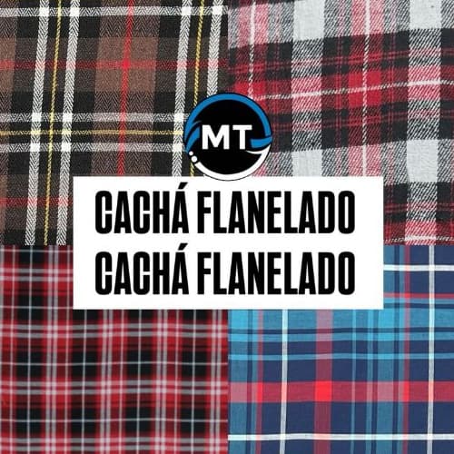 3 Metros Tecido Cacha Xadrez Flanelado X 1,50 Mts Largura