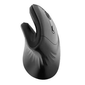 Mouse Sem Fio 2.4G Wireless Vertical Ergonômico 6 Botões DPI Ajustável USB Para Notebook PC