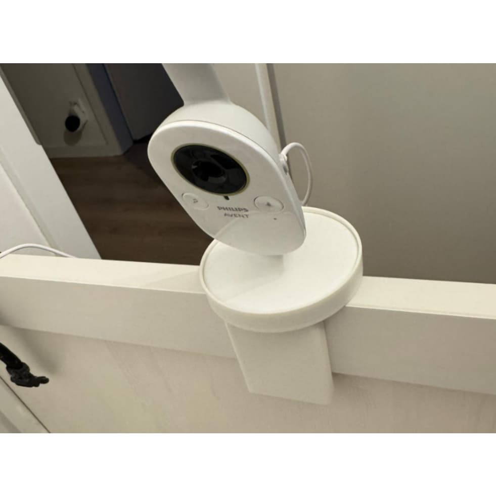 Suporte para Babá Eletrônica VB603 – Fixação Universal em Berço | Compatível com Taktark e Outros Modelos