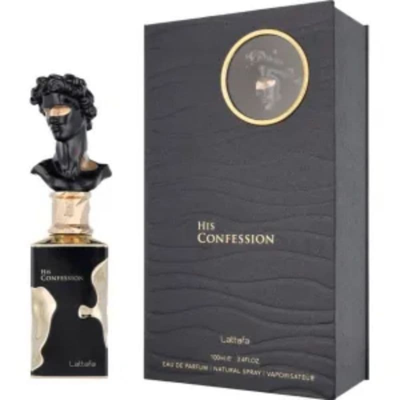 Perfume Árabe LATTAFA HIS CONFESSION Masculino 100ML EDP