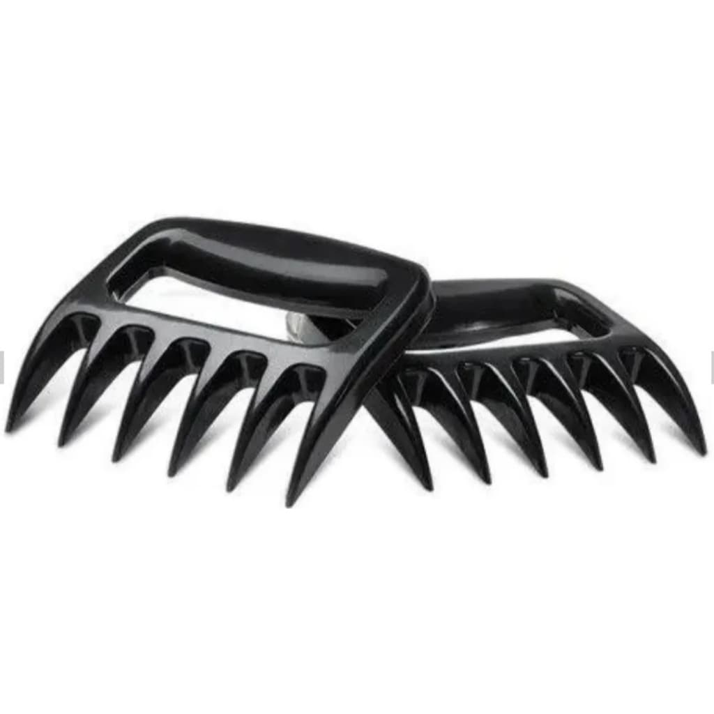 Garras Para Churrasco Util Preto Desfiador Carne Ergonômico Preto