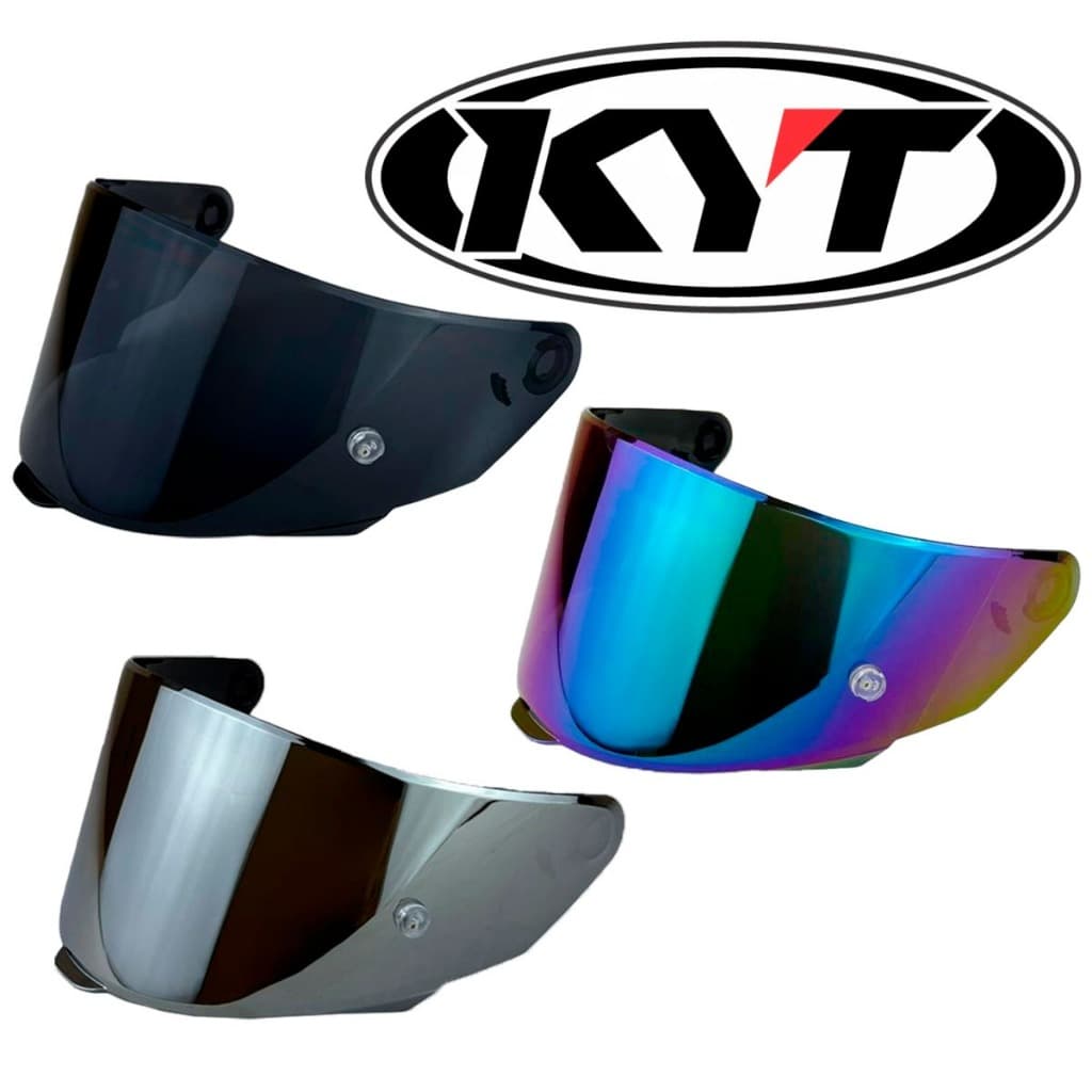 Viseira capacete KYT TT Course Nova Cores