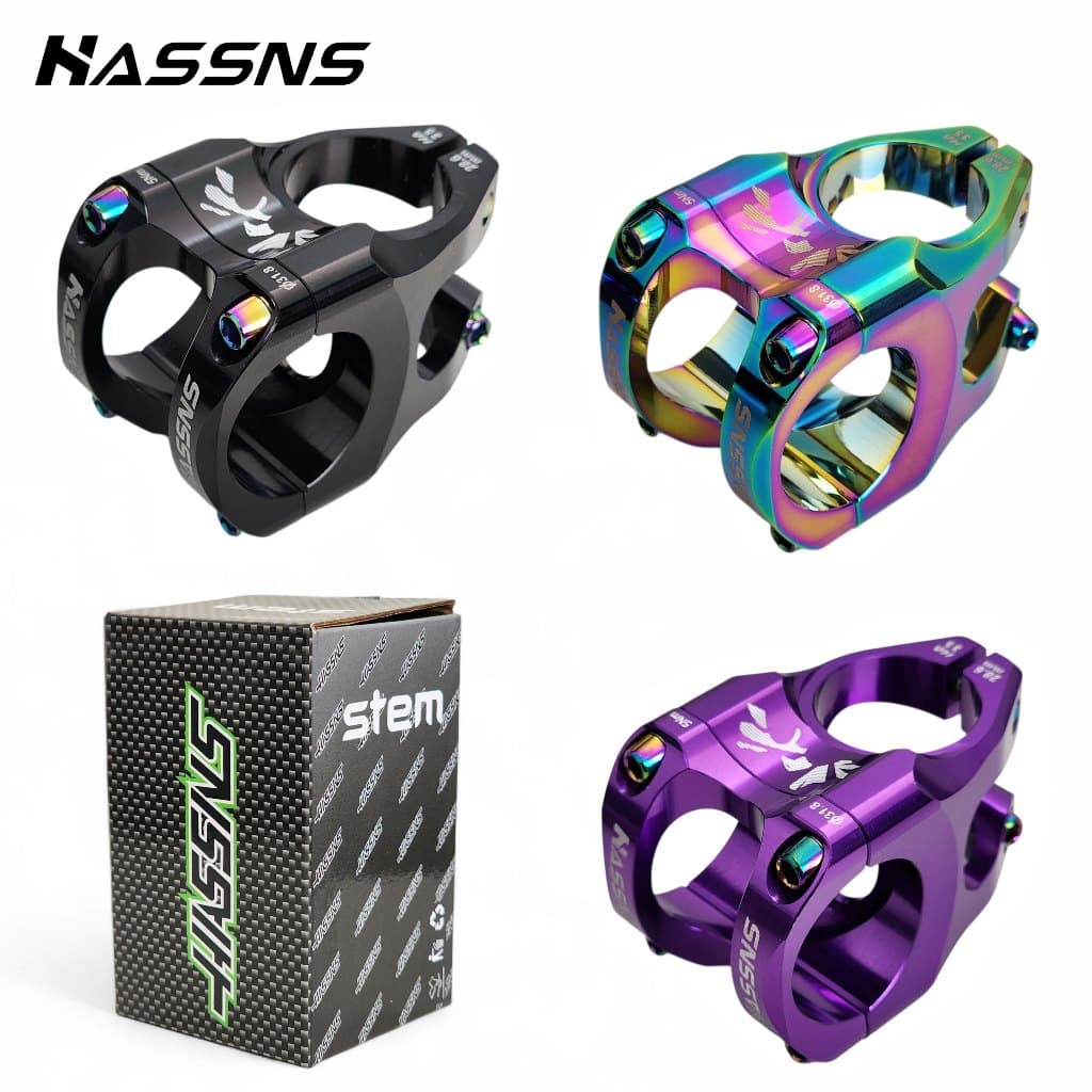 Mesa Mesinha Curta 35mm Guidão Bike Grau Wheeling Hassns Alumínio Original 31.8mm
