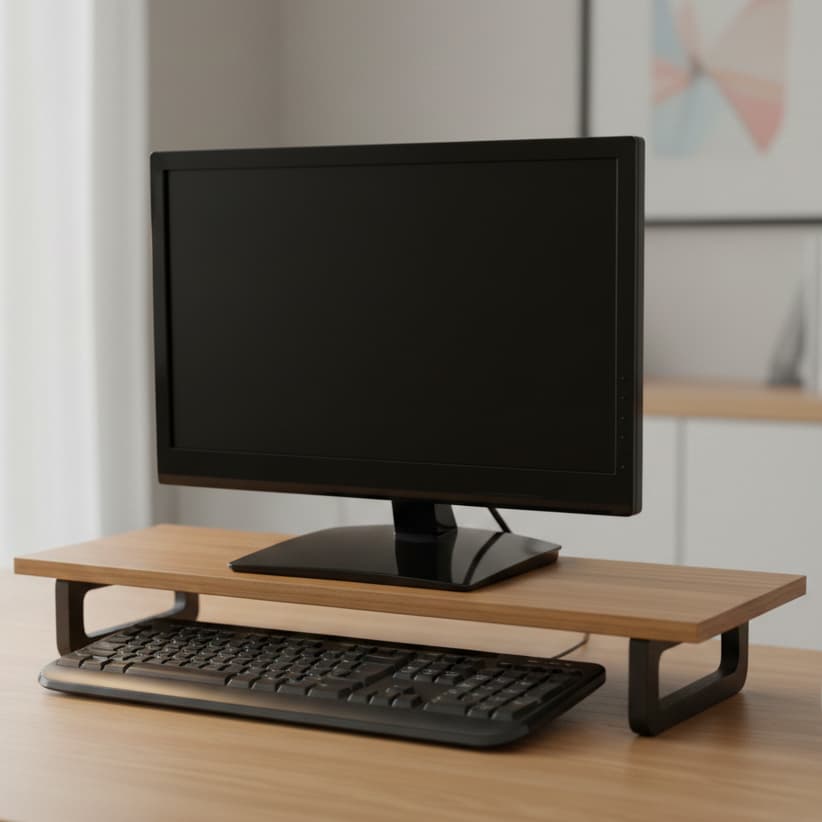 Suporte Base Para Monitor e Notebook Mesa Gamer Escritório