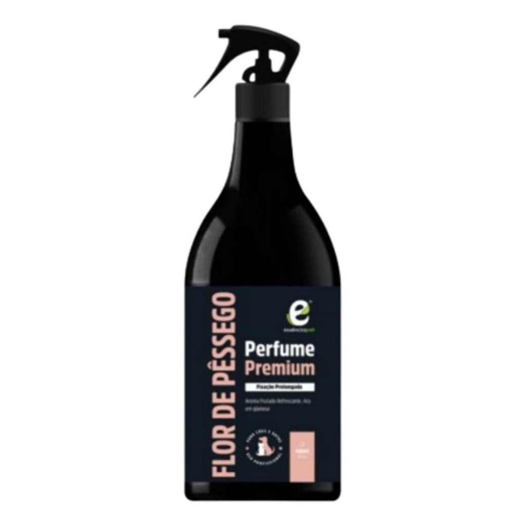 Perfume Para Pet Cão e gato Banho e Tosa Essência Pet 500 ML Flor de Pêssego floral frutado