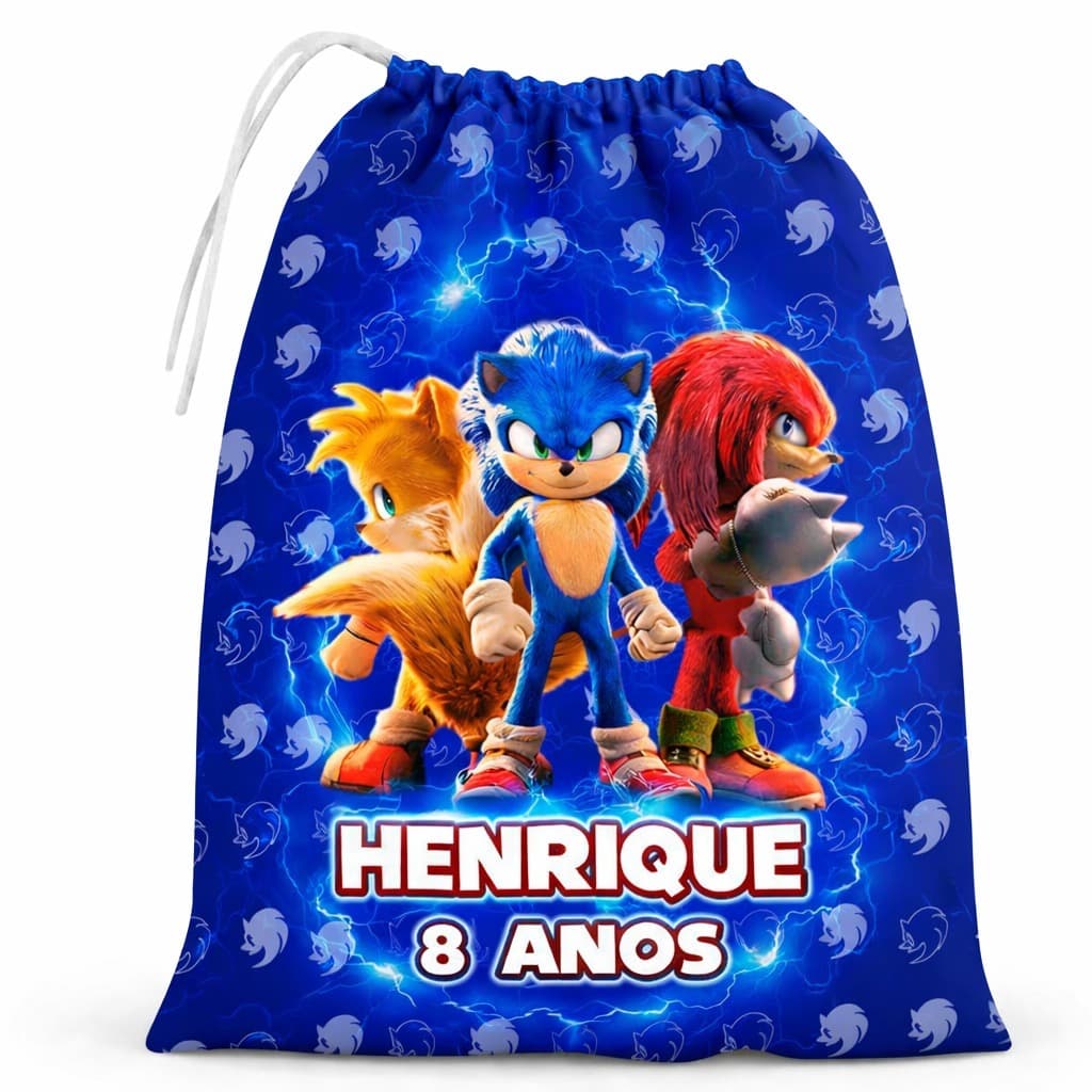 Kit 30 Sacolinhas Surpresa Personalizada 15x20 Nome e Idade Vários Temas Festa Infantil