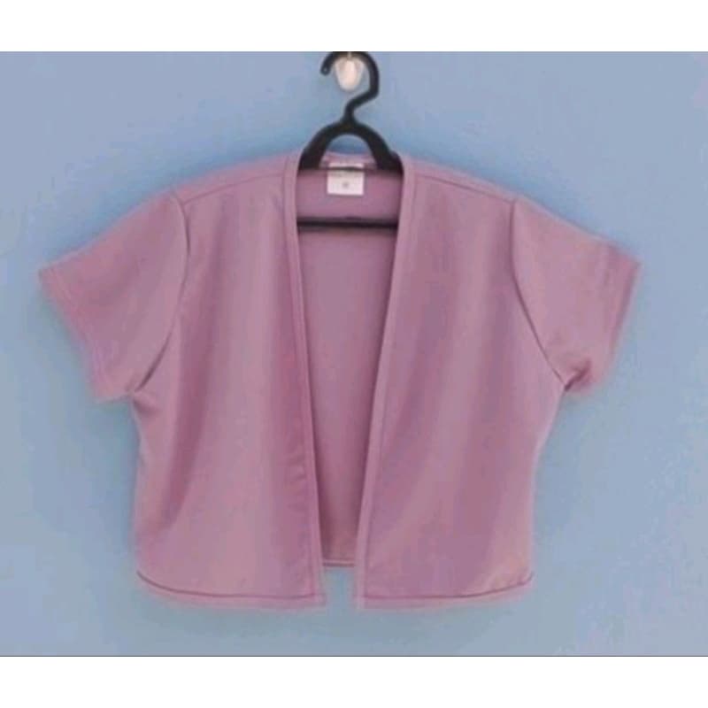 bolero roxinho adulto vintage - Tam. G