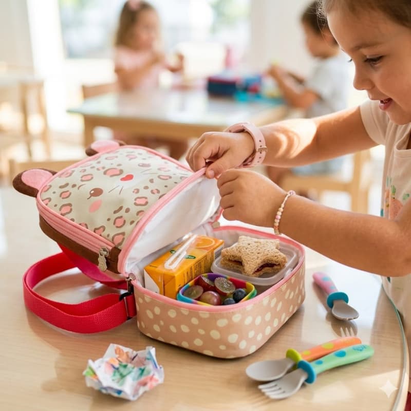 Mochila Térmica Infantil Bolsa Escolar Menina Personalizada