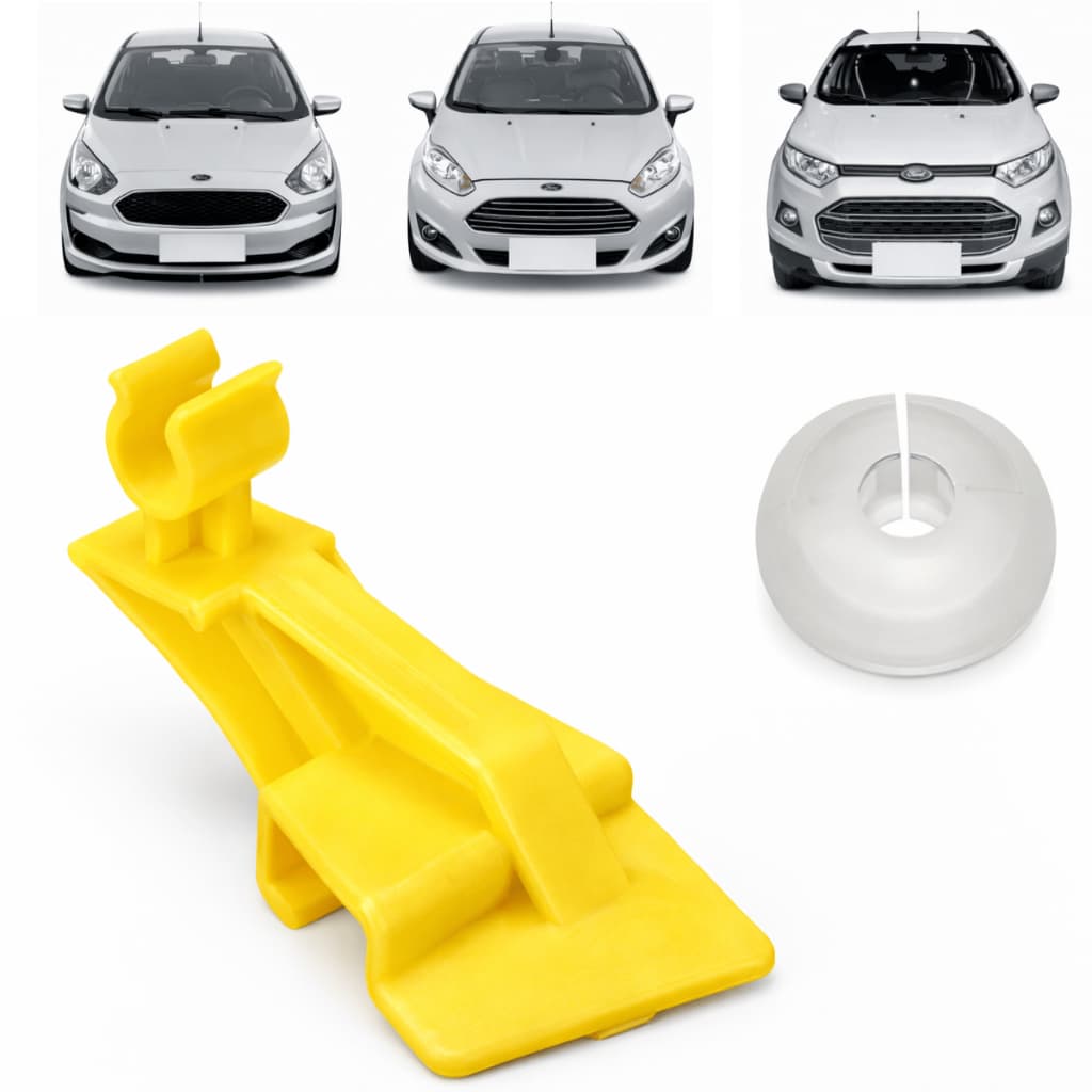 Kit Bucha Presilha Suporte Vareta Capo Fiesta Ka Ecosport