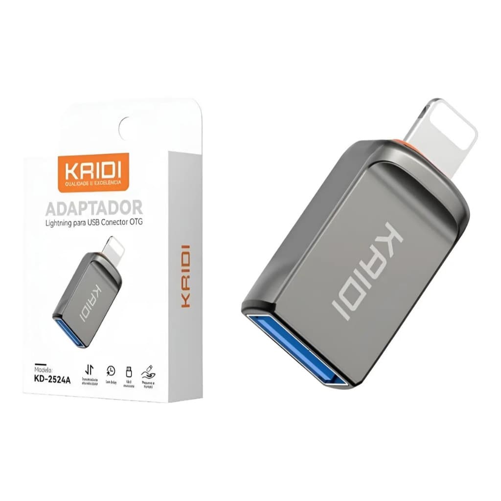 Adaptador USB OTG iPhone Transferencia De Dados 3.0