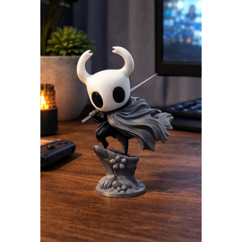 Miniaturas Hollow Knight – Decoração Gamer Colecionável | Presente Geek