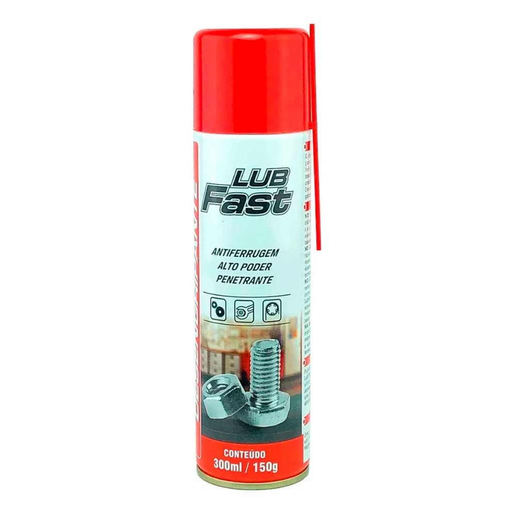 Lubrificante Desengripante Antiferrugem Spray 300ml Lub Fast
