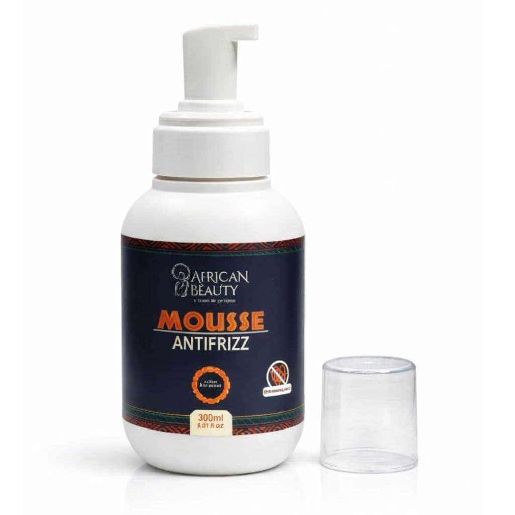 MOUSSE ANTIFRIZZ MODELADOR P/ CACHOS AFRICAN BEAUTY 300GR