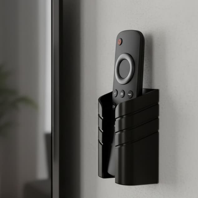 Suporte Controle Remoto Parede Adesivo Sem Furo p/ TV Ar Som Organizador Universal