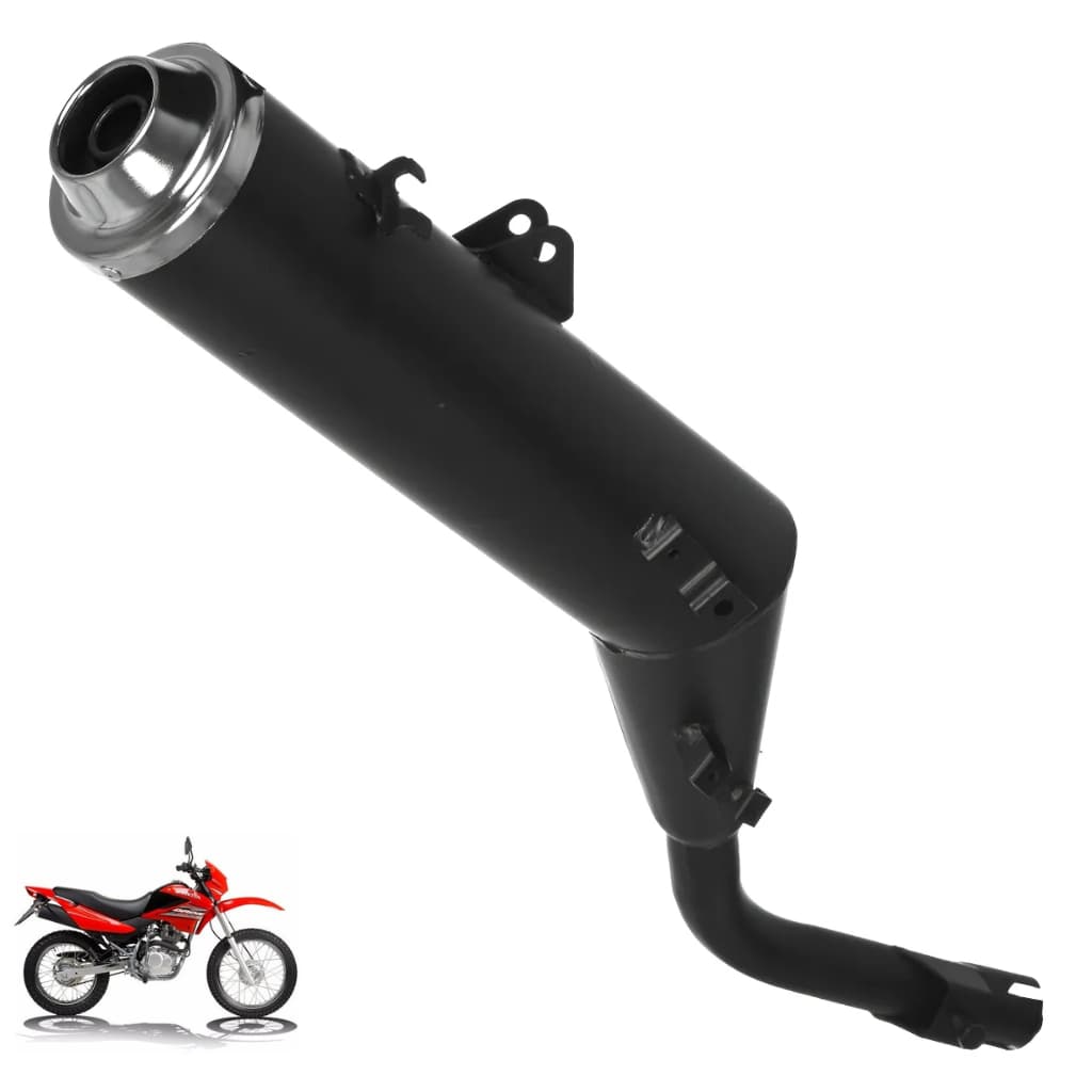 Escape Ponteira Modelo Original Honda Nxr 125 150 Bros 2003 Á 2008