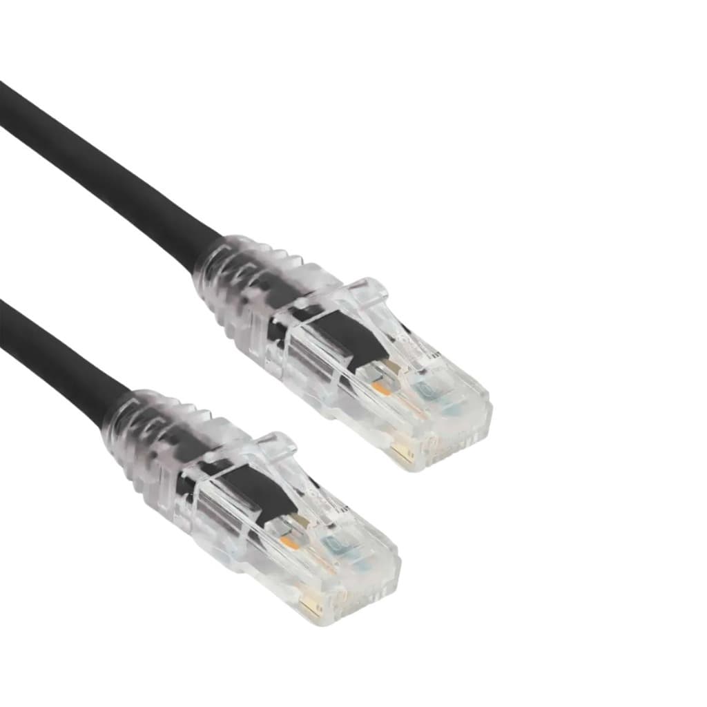 Patch Cord Cat5e 3 Metros Furukawa Multilan Cabo de Rede RJ45 Preto