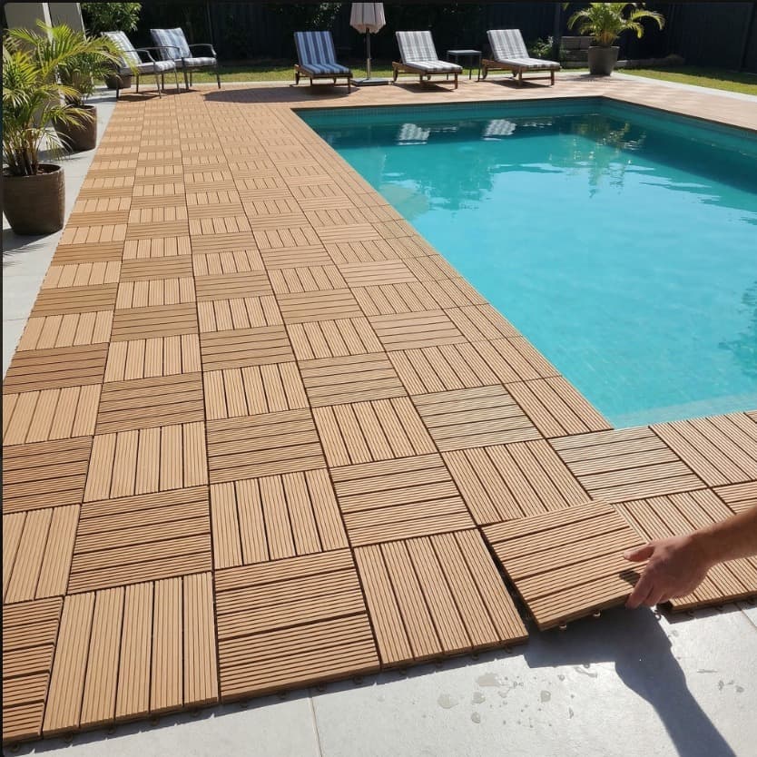 KIT 05 DECK PLASTICO MODULAR BOX JARDIM SACADA