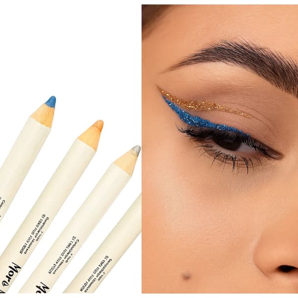 Lápis Delineador Maré Metálica MiaMake – Brilho Intenso com Efeito Glitter