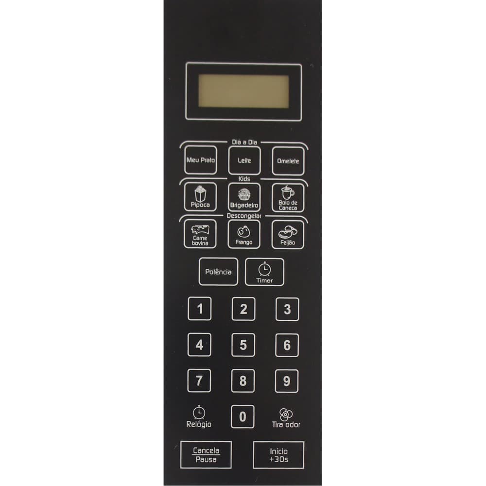 Membrana Microondas Compatível Philco PMO 21 P = PMO 21 T Preta