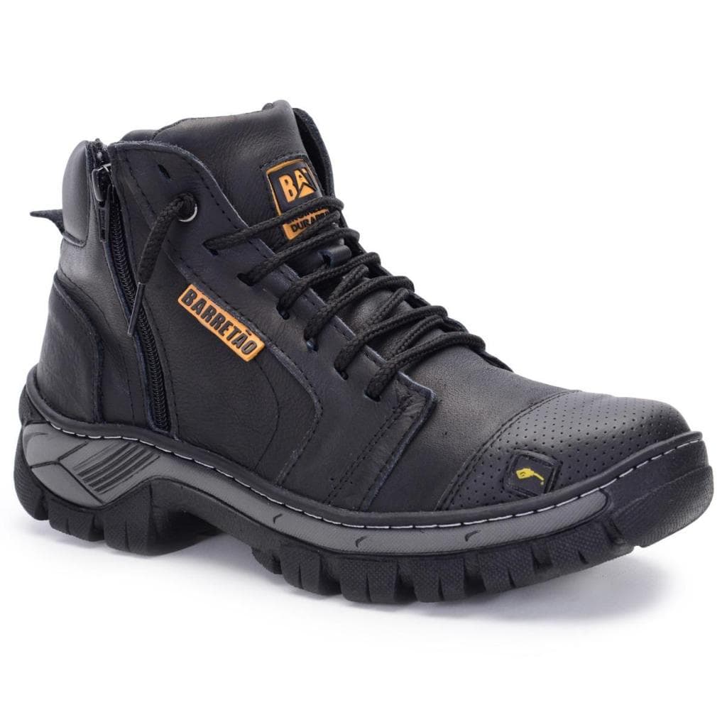 Bota Coturno 2113 Adventure em Couro Legítimo com C.A Bota Para Trabalho EPI Boots Palmilha GEL Envio Imediato