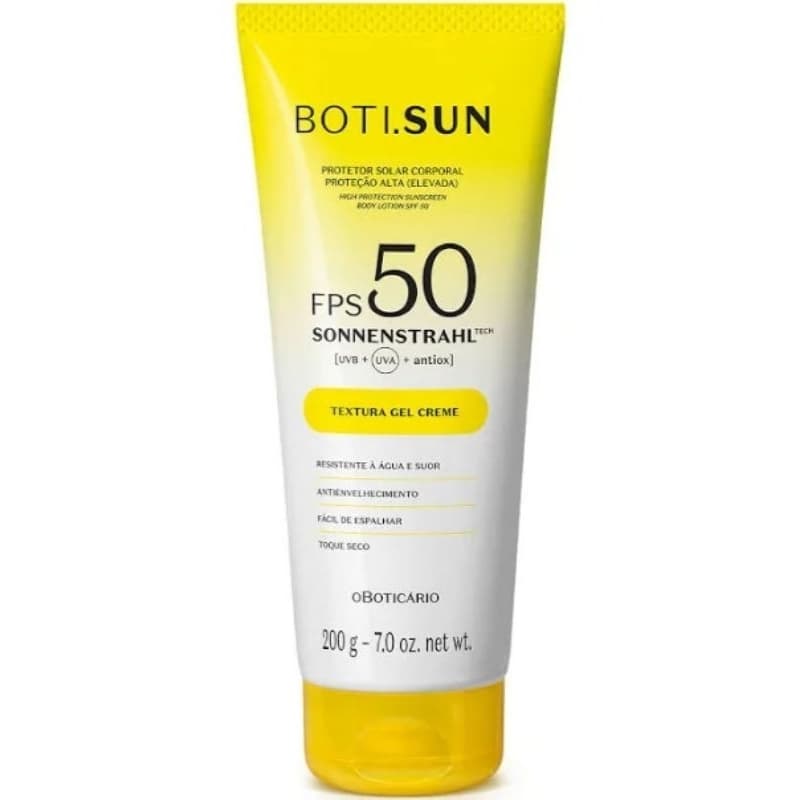 Protetor Solar Corporal FPS50 Boti.Sun 120g o boticário