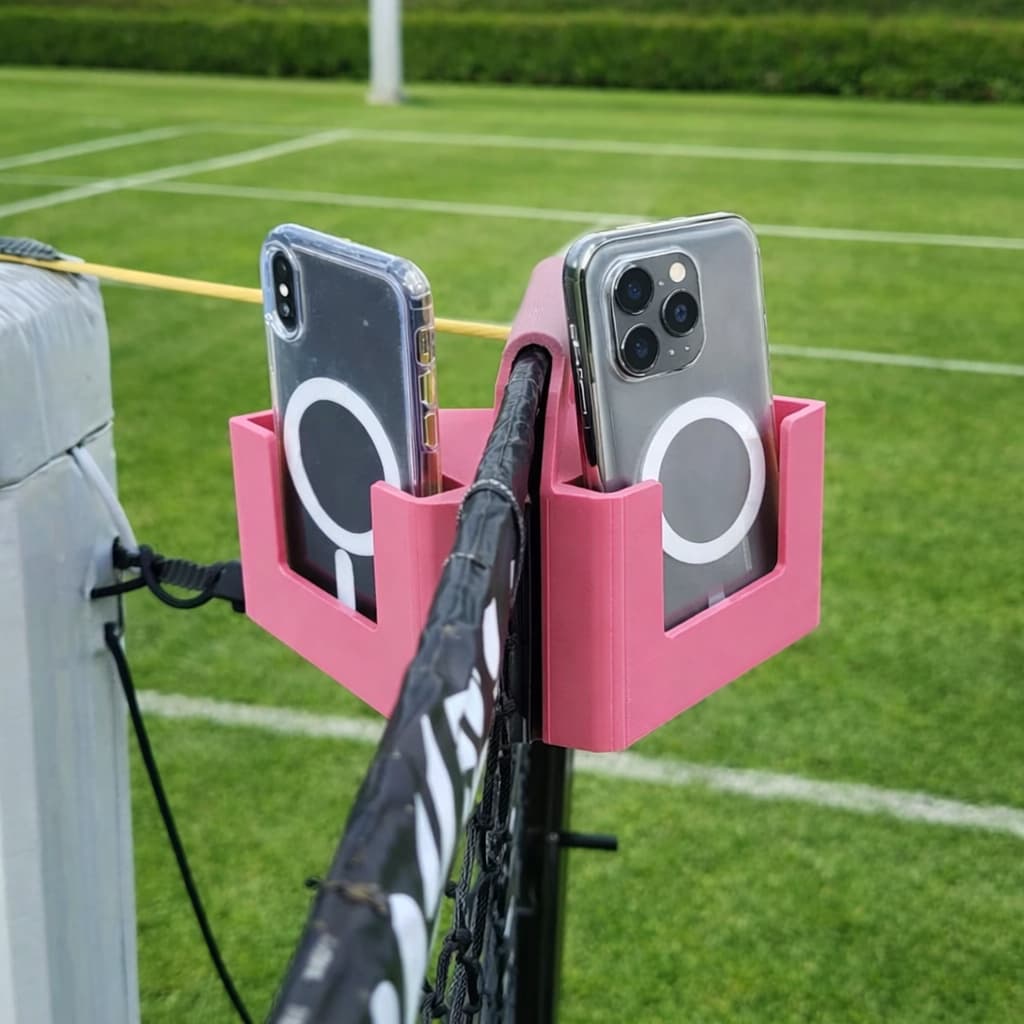 Suporte De Celular Para Rede De Tennis E Beach Tennis Para Filmagem de Jogos E Treinos
