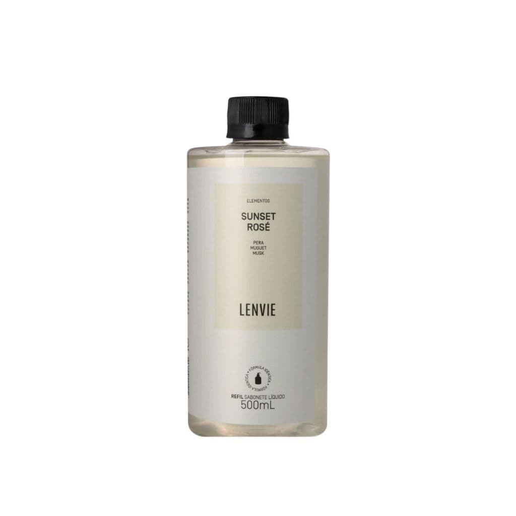 Sabonete Líquido Refil Lenvie Sunset Rosé 500ml | Premium