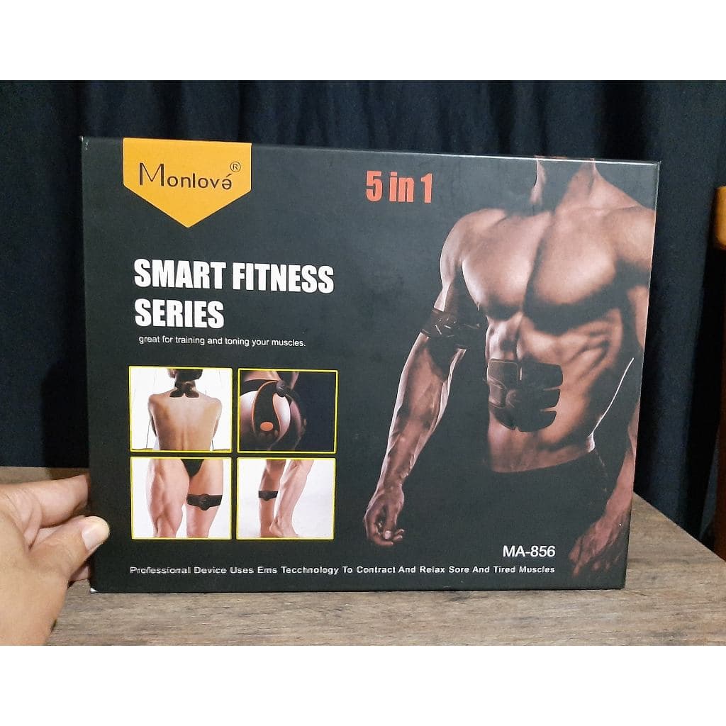 Kit Tonificador Muscular Eletrico 5 em 1 Monlove - Cuidados com a Saude
