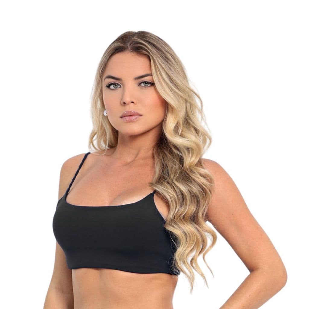 Top Fitness Feminino Confortável de Alcinha Tecido Elástico Ideal para Academia, Corrida e Treino