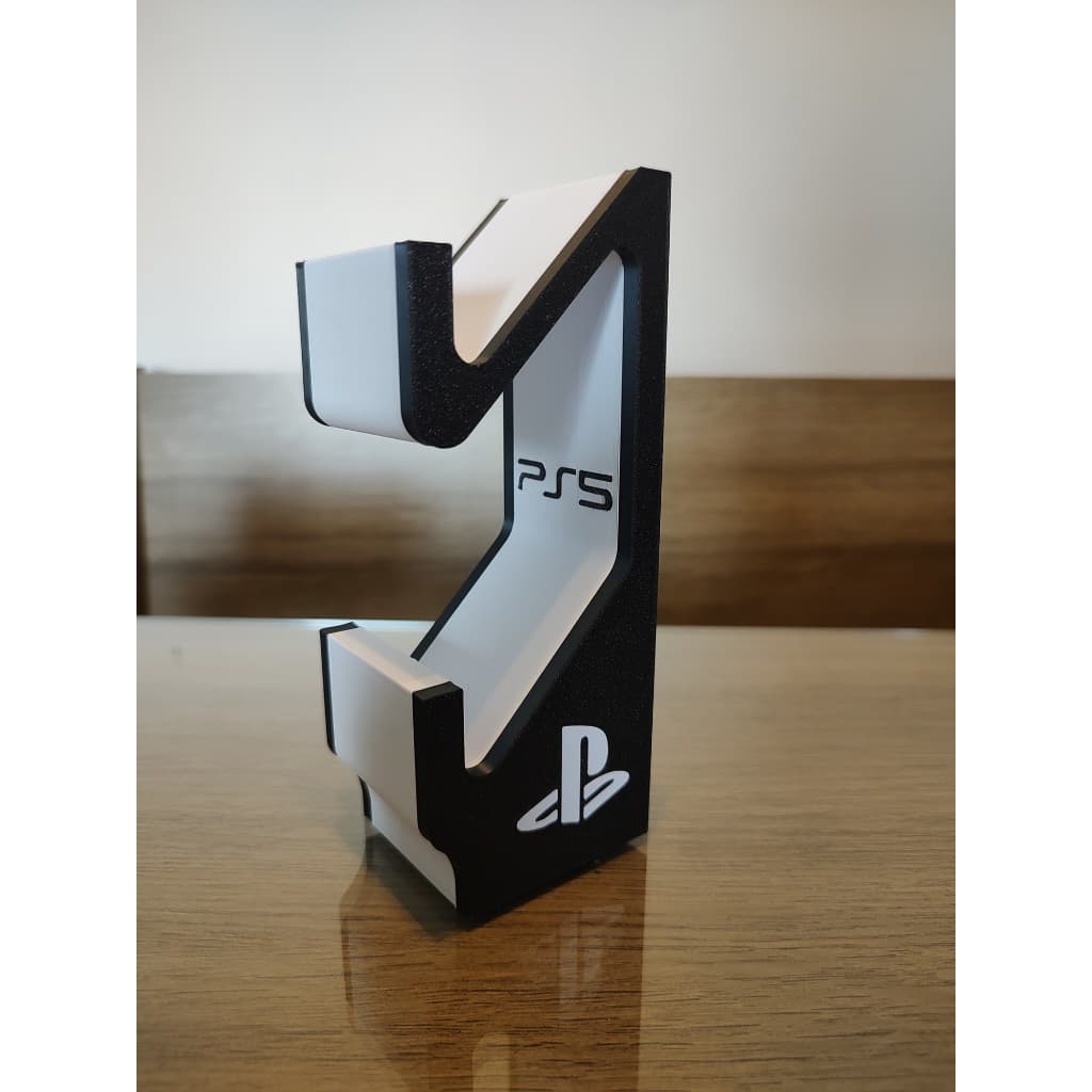 Suporte Duplo Controle PS5 e Xbox  Suporte Gamer Organizador DualSense Para 2 Controles Video Game