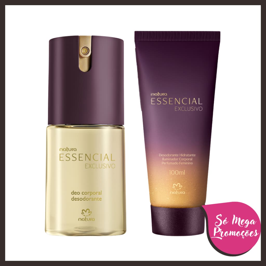 Presente Essencial Exclusivo Feminino (Desodorante + Hidratante Iluminador)