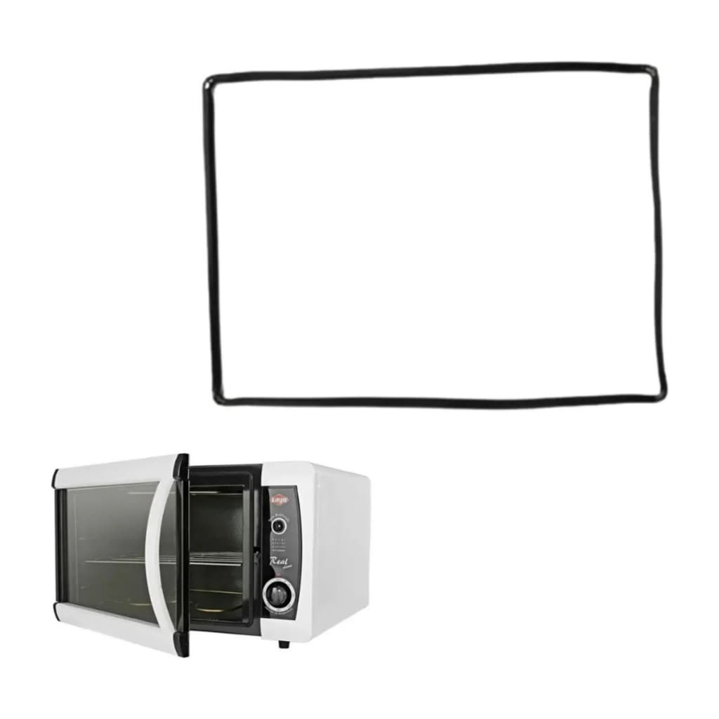 Vedação Para Forno Layr Real Clean 46l 42x29cm  | Borracha Gaxeta Guarnição Térmica