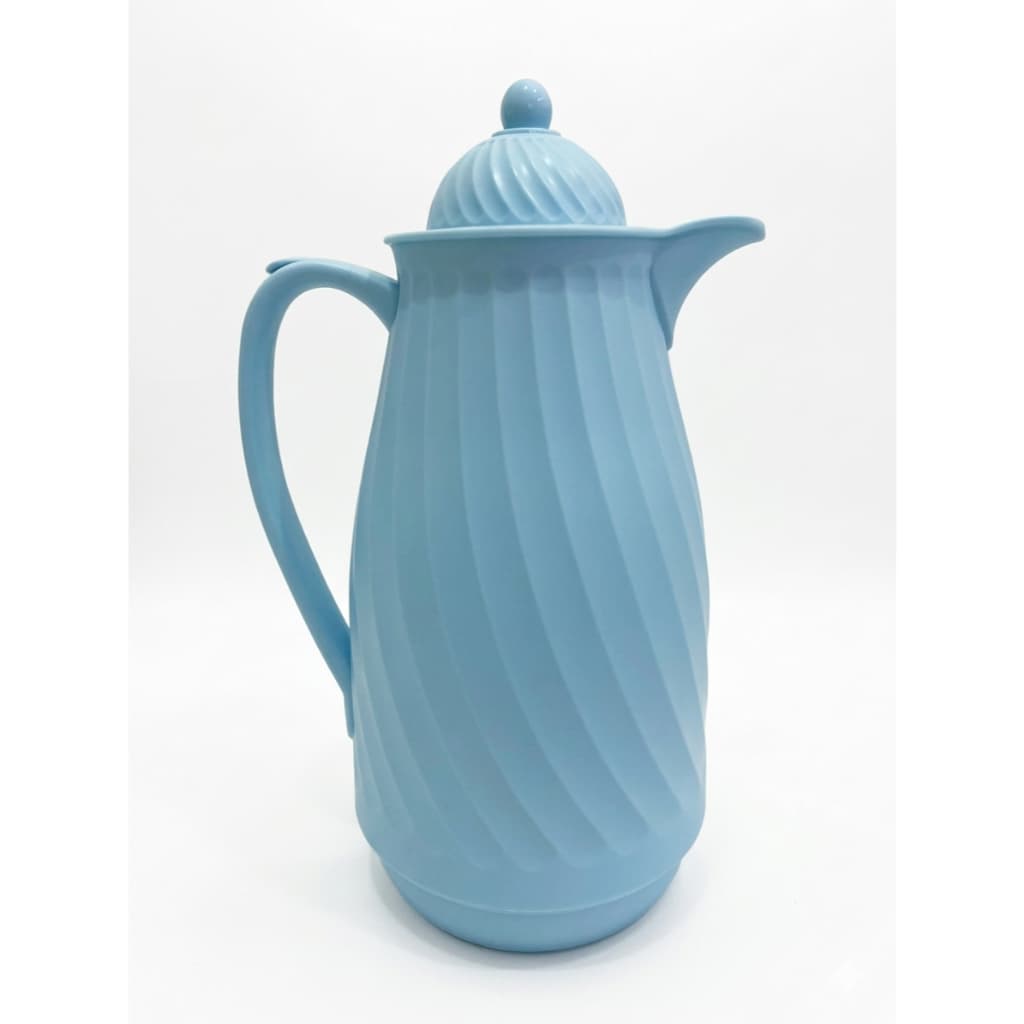 Garrafa Térmica 900ml Azul Tiffany Clássica Ampola Vidro  Café Chá