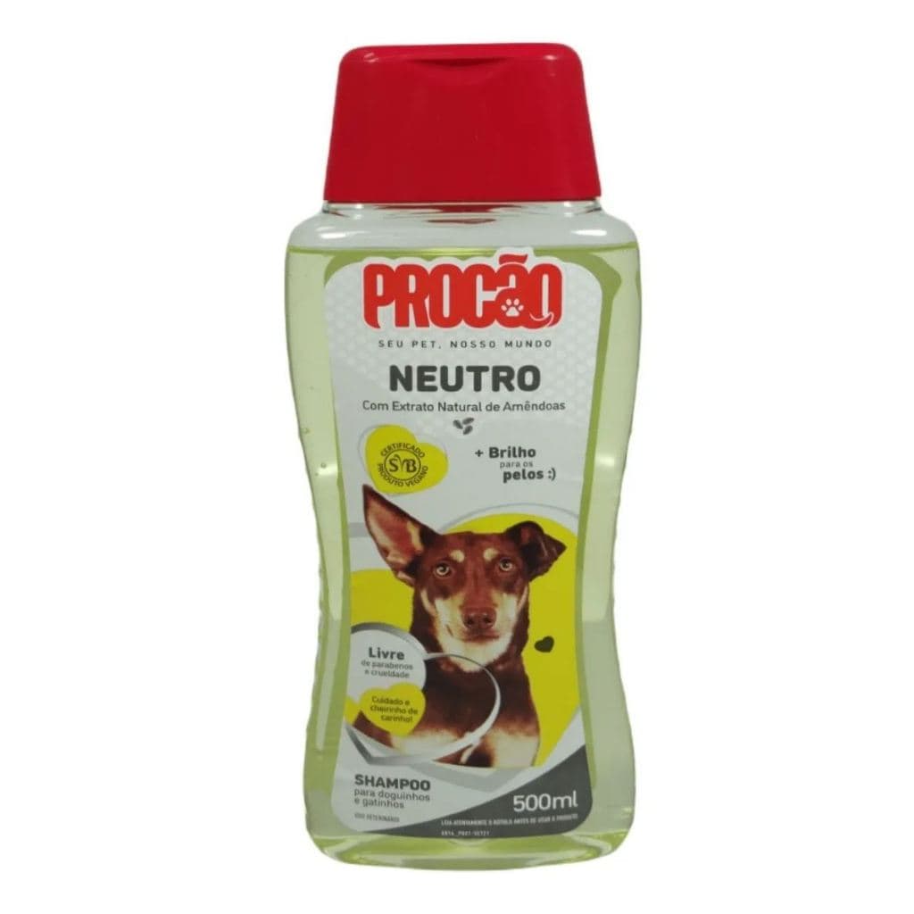 SHAMPOO PROCAO NEUTRO PET 500ML - CACHORRO