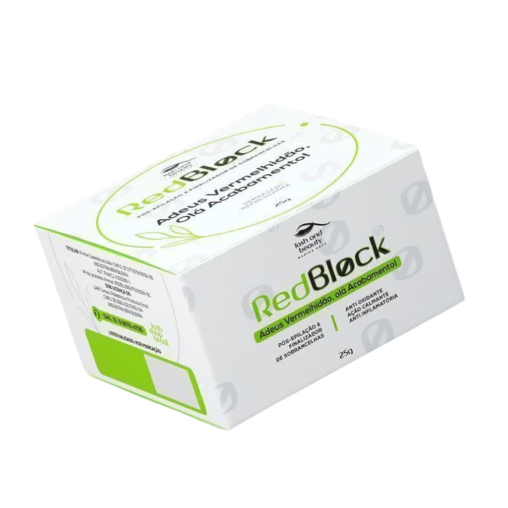 Produto Pós Depilação Brow lamination Buço Sobrancelhas Redblock Pós Epilação Brow Lamination Tira Vermelhidão Pele