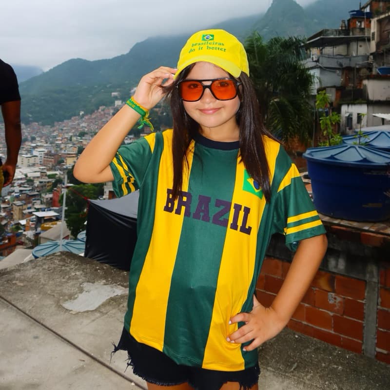 Camisa Infantil Brasil | Camisa Brasil Infantil Juvenil Menina Menino Unissex