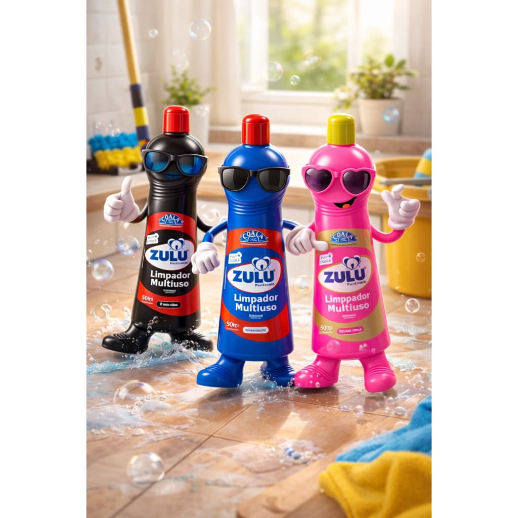 Trio Multiuso 500ml – Mais Poder para Sua Faxina
