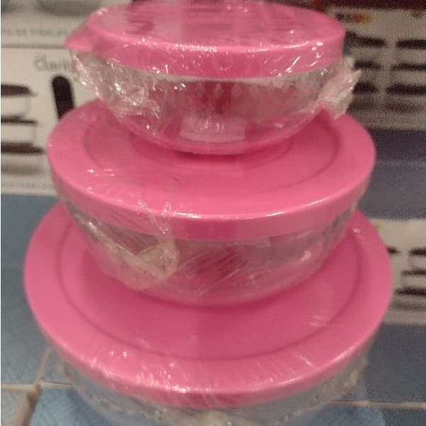 conjunto de tigelas com Tampa .