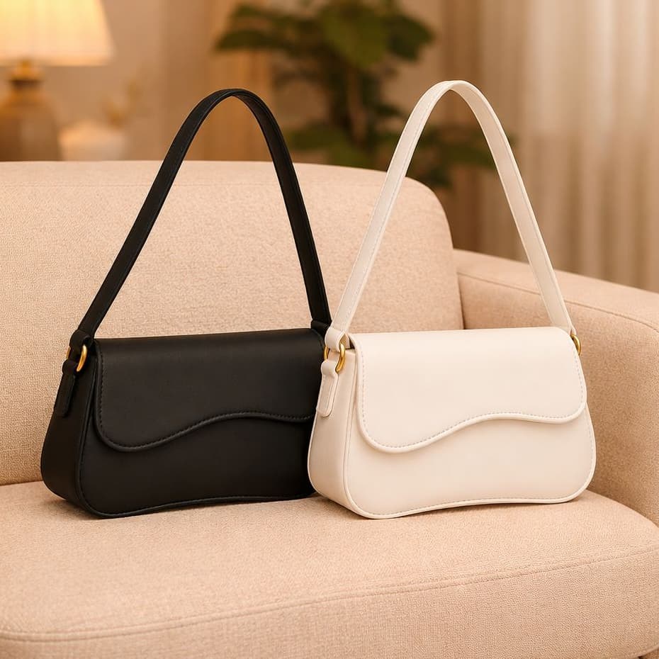 Bolsas Feminina Kit 2 Unidade Bolsa De Ombro Elegante Versatil Varias Cores
