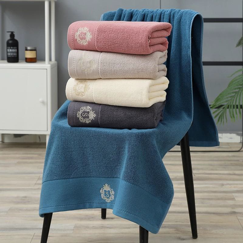 Toalha de Banho VEQE 70x140cm 380g 90% Algodão 10% Poliéster Antibacteriana Sem Odores