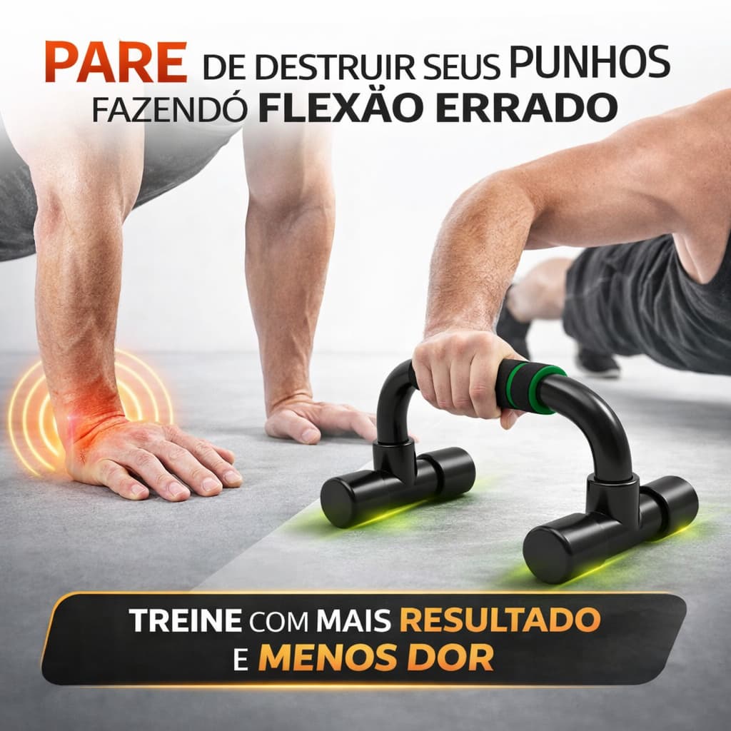 Suporte Barra para Flexão Barra Push Up Stand Antiderrapante Treino Peito Tríceps Ombro Casa