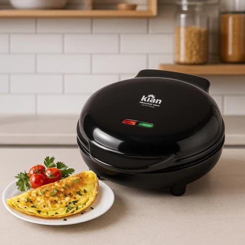 Omeleteira Mr Cheff Preta Redonda 127v / 220v KIAN