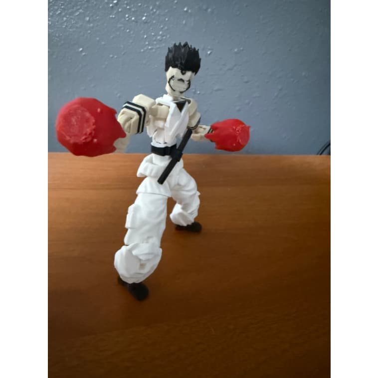 Muggora Boneco 13 Ryomen Sukuna/Meguna Articulado Jujutsu Kaisen Entregue Montado