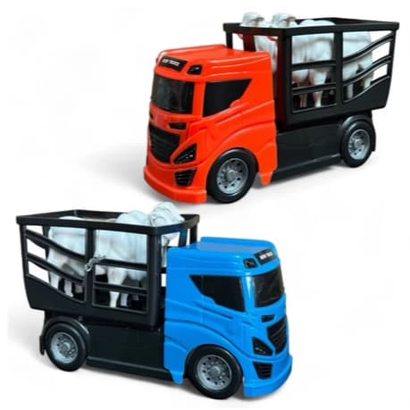CAMINHÃO BOIADEIRO COM 2 BOIS - BS TOYS - REF 611