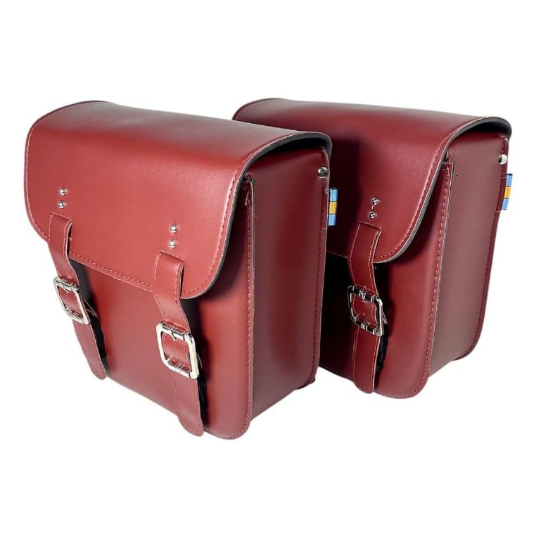 Alforge Bolsa  Lateral Par Retro Couro Pu 10 Litro Univerdsl