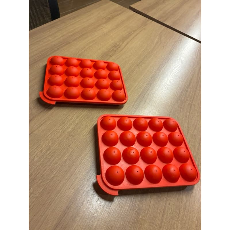 Forma de Silicone (usada) para Brownie Redondo / pirulito de bolo / Doces / Mini Bolos
