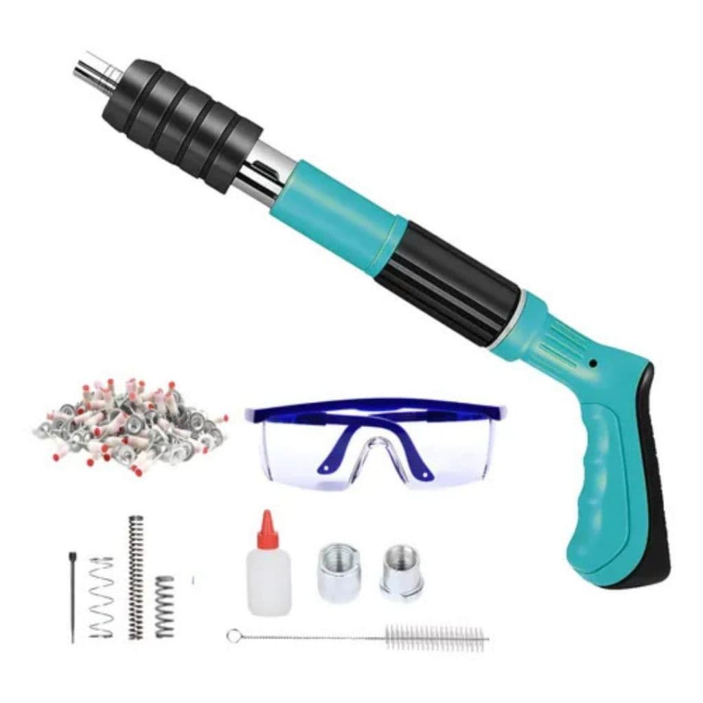 Pistola De Fixação De Ação Direta Finca Pinos + 27mm 20 Pinos