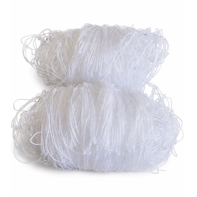 Par de Rede para Trave de Campo Tradicional - Véu e noiva - fio 2mm de nylon