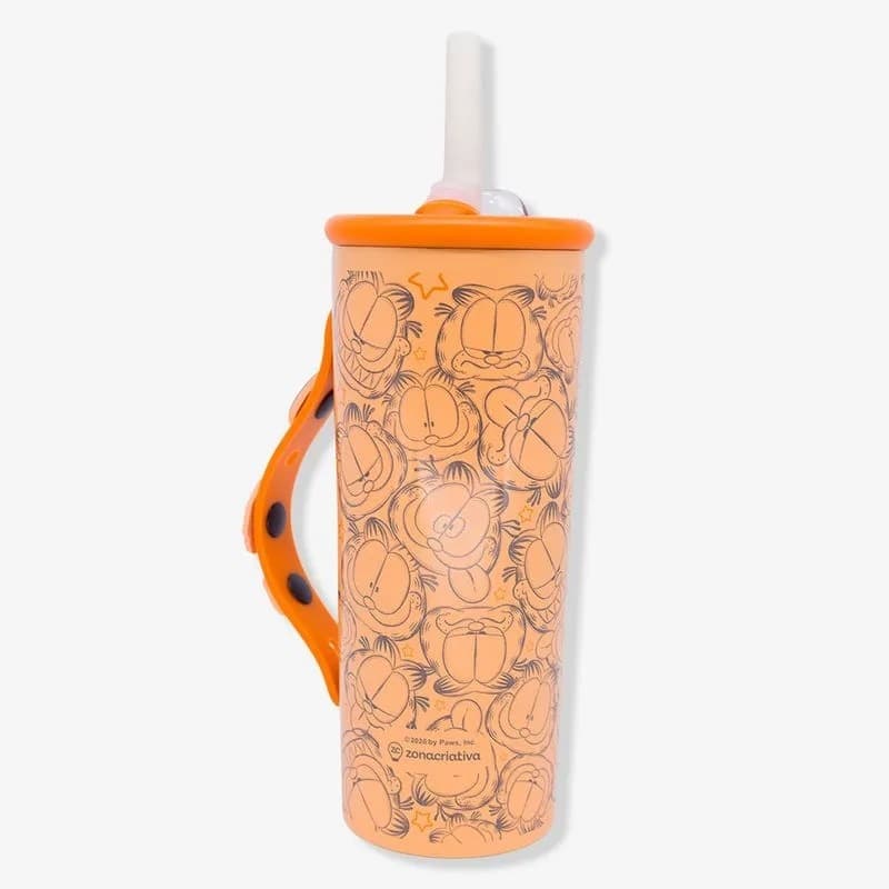 Copo Charms Garfield Harry Potter Gata Marie Mickey – Disney Hello Kitty 600ml Presente Tumblr Agua