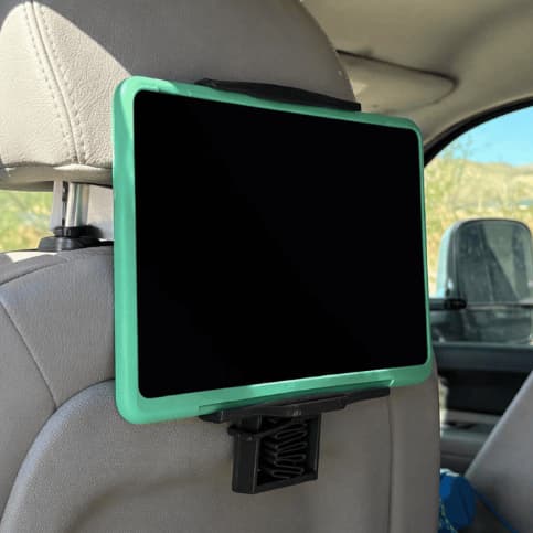 Suporte Veicular Universal para Tablet Ajustável Banco Traseiro Carro Encosto Cabeça